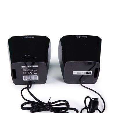 Акустична система 2.0 Microlab, USB, чорна (B-16) [404742]