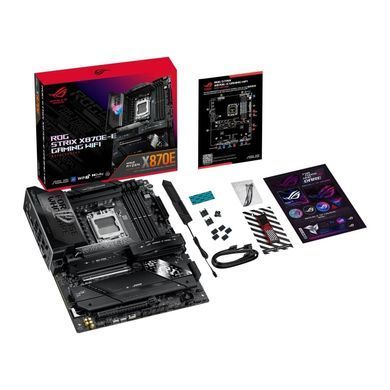 Материнcька плата ASUS ROG STRIX X870E-E GAMING WIFI sAM5 X870E 4xDDR5 M.2 HDMI Wi-Fi BT ATX (90MB1IB0-M0EAY0) [109151]