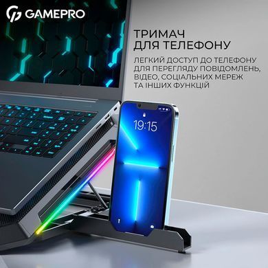 Охолоджуюча підставка для ноутбука GamePro (CP795) [612268]