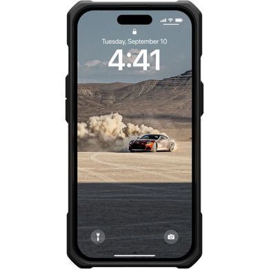 Чохол-накладка Urban Armor Gear Monarch для Apple iPhone 15 Kevlar Black (114289113940) [602158]