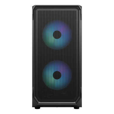Корпус для ПК FRACTAL DESIGN Focus 2 RGB Blck TG Clear Tint (FD-C-FOC2A-03) [303843]