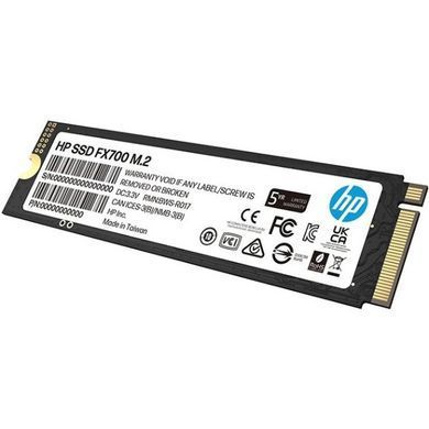 SSD 512Gb HP FX700 M.2 PCIe 4.0 x4 NVMe 2.0 2280 TLC 3D V-NAND, Retail (8U2N1AA) [402755]