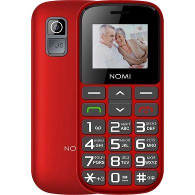 Мобiльний телефон Nomi i1871 Dual Sim Red (i1871 Red) [600347]