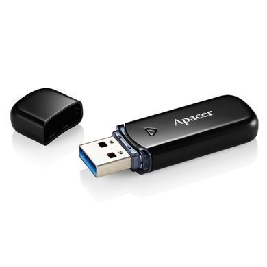 Флеш-накопичувач USB3.2 32GB Apacer AH355 Black (AP32GAH355B-1) [610295]
