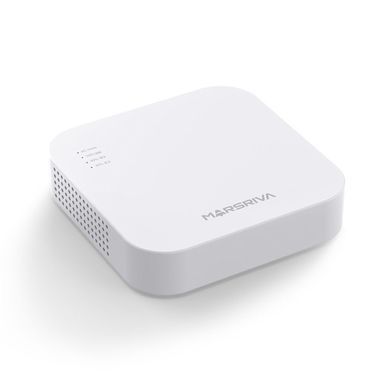 ДБЖ (Mini UPS) для роутера MARSRIVA 10000mAh (18W; Output DC 12/9/5V; USB-A; USB-C) white (KP4) [806428]