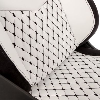 Ігрове крісло NOBLECHAIRS EPIC White/Black (NBL-PU-WHT-001) [302009]