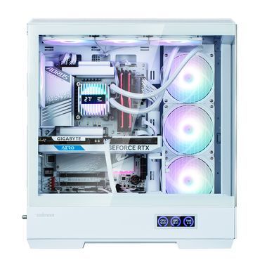 Корпус Zalman P50 DS White без БЖ (P50DSWHITE) [608825]