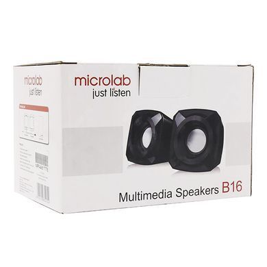 Акустична система 2.0 Microlab, USB, чорна (B-16) [404742]