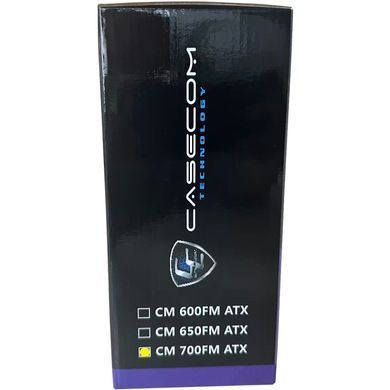БЖ 700W Casecom, 120mm, Modular, Box (CM 700FM ATX) [405499]