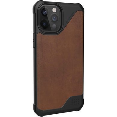 Чохол-накладка Urban Armor Gear Metropolis LT для Apple iPhone 12 Pro Max Leather Brown (11236O118380) [602617]