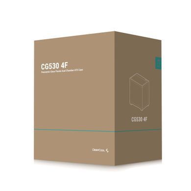 Корпус DeepCool CG530 4F Black без БЖ (R-CG530-BKADA4-G-1) [614350]