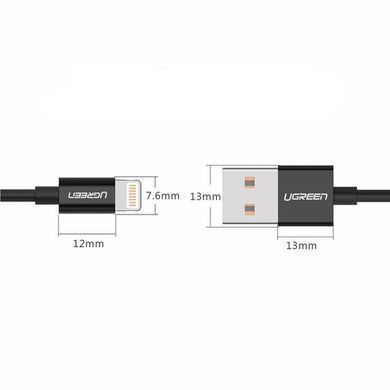 Кабель Ugreen USB - Lightning (M/M), 2 м, Black (80823) [604021]