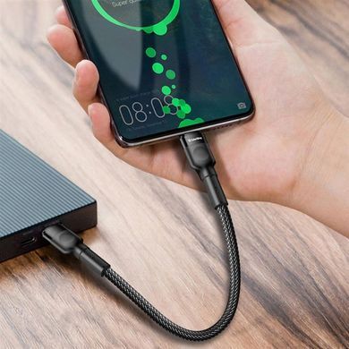 Кабель ColorWay USB Type-C - USB Type-C PD Fast Charging, 3А, 65W, 0.3м Black (CW-CBPDCC054-BK) [607380]