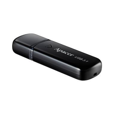 Накопичувач Apacer 32GB USB 3.2 Type-A AH355 Чорний (AP32GAH355B-1) [108985]