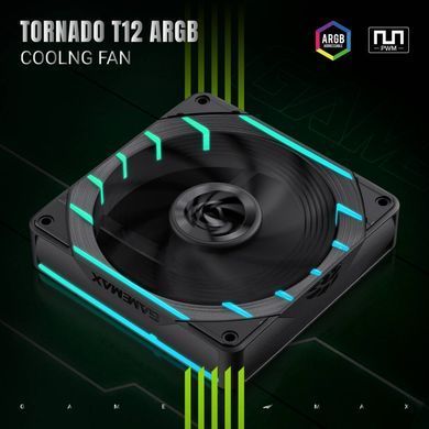 Кулер для корпуса GAMEMAX (Tornado T12 ARGB) [304693]