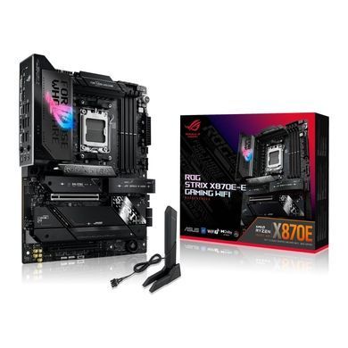 Материнcька плата ASUS ROG STRIX X870E-E GAMING WIFI sAM5 X870E 4xDDR5 M.2 HDMI Wi-Fi BT ATX (90MB1IB0-M0EAY0) [109151]