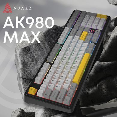 Клавіатура AjazzAK980 Magnetic Switch Black USB-C (AK980-MAX-M-BGY) [618254]