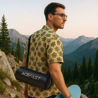 Портативна колонка ACEFAST K2 Air Portable Speaker Black (6974316284734) [805744]