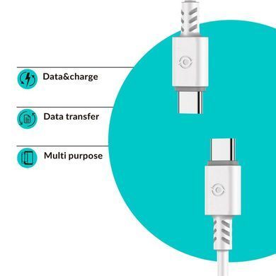 Кабель Piko CB-TT11 USB Type-C-USB Type-C (M/M) 1.2 м White (1283126504020) [603752]