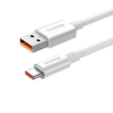 Кабель Baseus Superior Series Fast Charging Data Cable USB to Type-C 100W 1.5m Moon White (P10320102214-02) [802249]