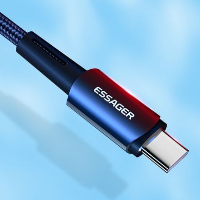 Кабель Essager Sunset USB Type-C - Ligthning (M/M), 20W, 1 м Black (EXCTL-CG01) [620302]