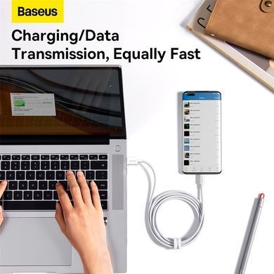 Кабель Baseus Superior Series Fast Charging Data Cable USB to Type-C 100W 1.5m Moon White (P10320102214-02) [802249]