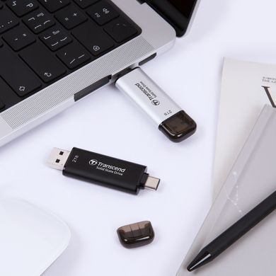 SSD накопичувач Transcend ESD310C 1TB, USB Type C/A Gray (TS1TESD310C) [202467]