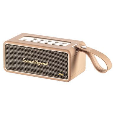 Портативна акустична система 2E SoundLegend 80Вт, BT 5.3, TWS, FLAC, MP3, WAV, EQ, PowerBank, IPX6, RGB, Коричневий (2E-BSSLWBN) [114316]