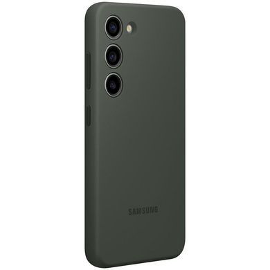 Чохол-накладка Samsung Silicone Cover для Samsung Galaxy S23 SM-S911 Khaki (EF-PS911TGEGRU) [601527]