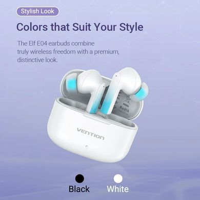 Навушники TWS Vention Elf Earbuds E04 White (NBIW0) [401952]