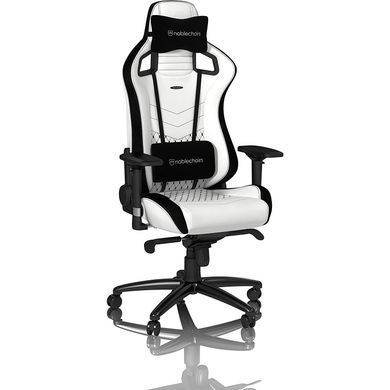 Ігрове крісло NOBLECHAIRS EPIC White/Black (NBL-PU-WHT-001) [302009]