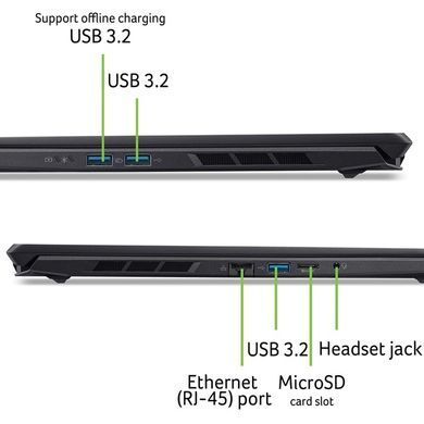 Ноутбук Acer Nitro V 16S ANV16S-71-79HD Obsidian Black (NH.U28EU.006) [203560]