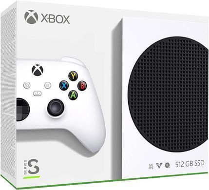 Ігрова консоль Xbox Series S 512GB, біла (KSLMI1ONE0037) [114871]
