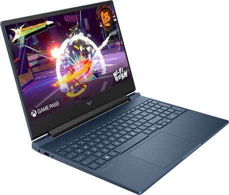 Ноутбук HP Victus 15-fb3073ua 15.6" FHD IPS,300n/Ryzen 7-7445HS (4.7)/16Gb/SSD512Gb/RTX 4050,6GB/DOS/Синій (C9RZ0EA) [404164]