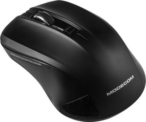 Мишка Modecom MC-WM9.1, бездротова, 4кн., 1600dpi, чорна (M-MC-0WM9.1-100) [401155]