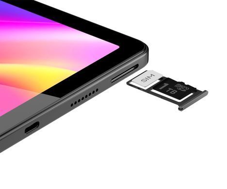 Планшет Pixus Combo 8/256GB 4G Grey (Combo 8/256GB Grey) [609982]