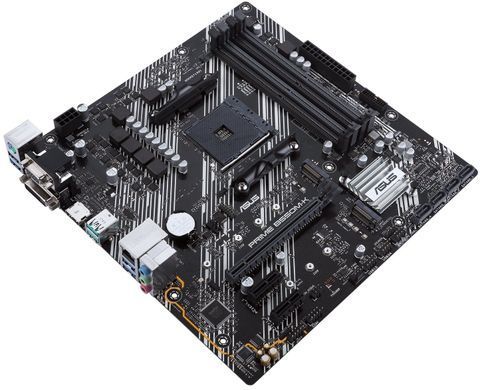 Материнcька плата ASUS PRIME B550M-K sAM4 B550 4xDDR4 M.2 HDMI DVI D-Sub mATX (90MB14V0-M0EAY0) [109084]