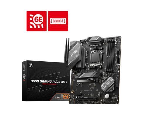 Материнcька плата MSI B650 GAMING PLUS WIFI sAM5 B650 4xDDR5 HDMI DP WiFi BT ATX (911-7E26-024) [109258]