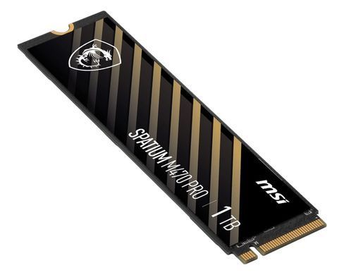 Накопичувач SSD 1TB MSI Spatium M470 Pro M.2 2280 PCIe 4.0 x4 NVMe 3D NAND TLC (S78-440L0J0-P83) [615631]