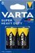 Батарейка Varta Super Heavy Duty вугільно-цинкова C BLI 2 блістер, 2 шт (02014101412) [113969], фото 1