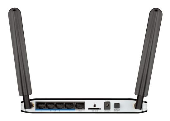 Маршрутизатор D-Link N300, 4G/LTE, 4xFE LAN, 1xFE WAN, слот для SIM-картки (DWR-921) [14312]