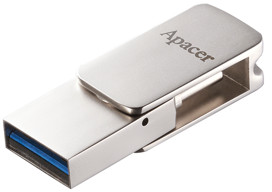 Flash Drive Apacer AH181 128GB Type-C Mobile USB 3.2 Silver (AP128GAH181S-1) [204088]