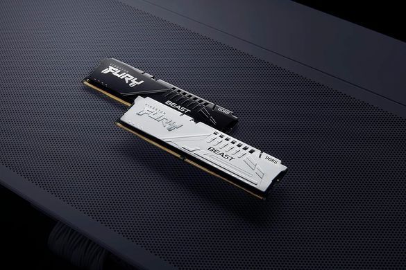 Пам'ять ПК Kingston DDR5 16GB 6000 FURY Beast EXPO Білий (KF560C36BWE2-16) [114550]