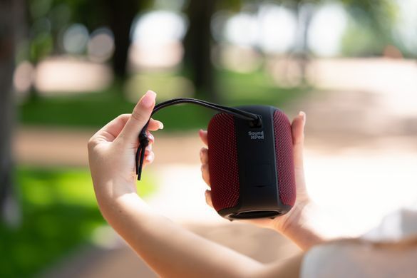 Акустична система 2E SoundXPod TWS, MP3, Wireless, Waterproof Red (2E-BSSXPWRD) [113632]