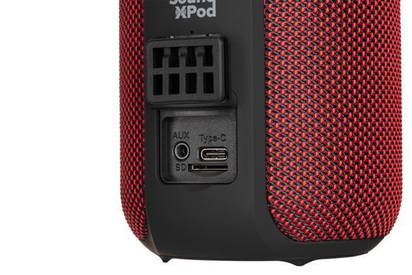 Акустична система 2E SoundXPod TWS, MP3, Wireless, Waterproof Red (2E-BSSXPWRD) [113632]