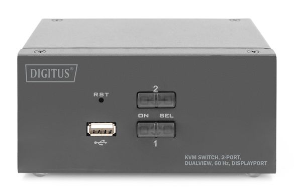 Комутатор DIGITUS Desktop DisplayPort KVM (DS-12862)