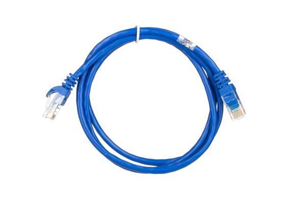 Патч-корд 2E САТ 5e, UTP, 1.20м, 26AWG, RJ45, 7/0.16, Cu, PVC, синій (2E-PC5ECOP-120BL) [109860]