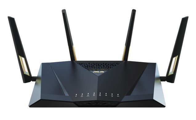 Маршрутизатор ASUS RT-AX88U PRO AX6000, 4xGE LAN, 2.5xGE WAN, 1x2.5GE WAN/LAN, 1xUSB3.2, 1xUSB2.0, MESH (90IG0820-MO3A00) [104587]