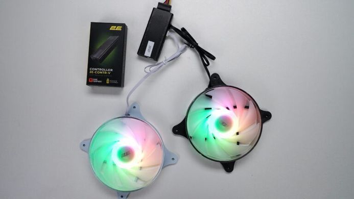 Вентилятор 2E Gaming Air Cool Black (2E-ACF120VB-ARGB) [620083]