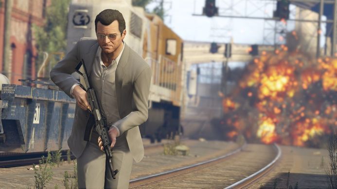 Гра консольна PS5 Grand Theft Auto V, BD диск (5026555431842) [106175]